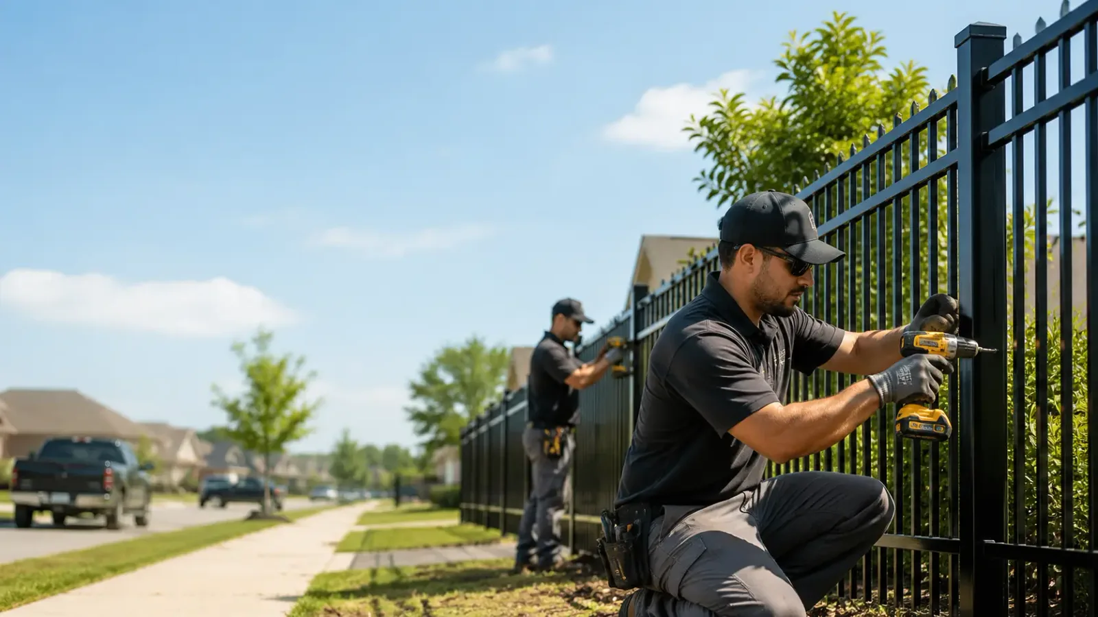 Metal Fence Installation in Campti, LA
